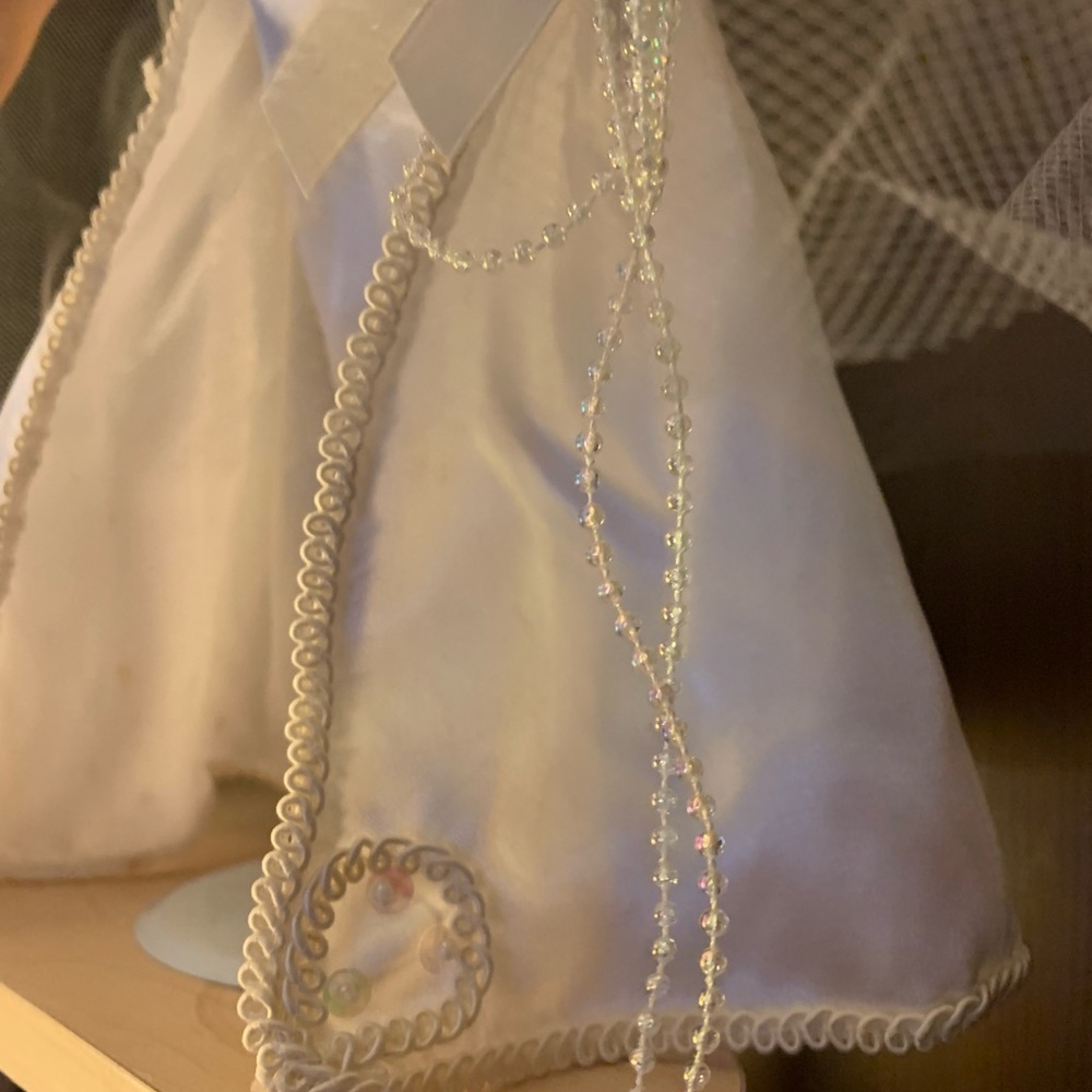 Collectible Porcelain Wedding Doll - Picture 9 of 14